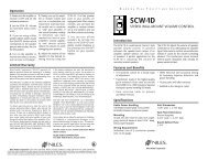 DS00172A/SCW-1D Manual - Niles Audio