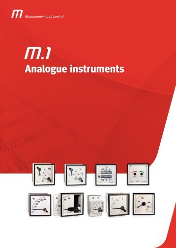 Analogue instruments - Circutor