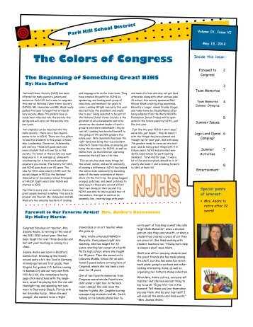 The Colors of Congress, Volume IV, Issue VI - Park Hill School District