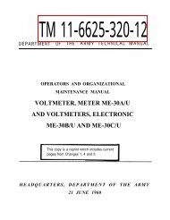 voltmeter, meter me-30a/u and voltmeters, electronic ... - CombatIndex