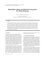 High-Quality Lighting and Efficient Pre-Integration for Volume ...