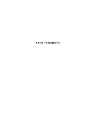 Cyclic Voltammetry - Chemistry Courses