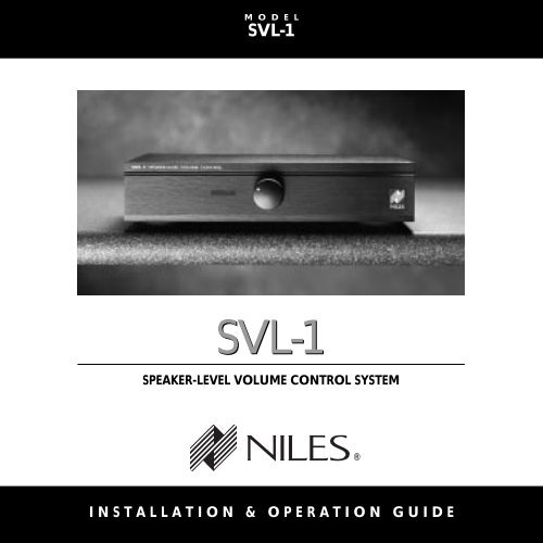 SVL-1 SVL-1 - Niles Audio