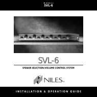 SVL-6 SVL-6 - Niles Audio