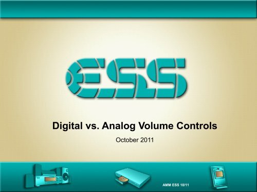 Digital/Analog Volume Control