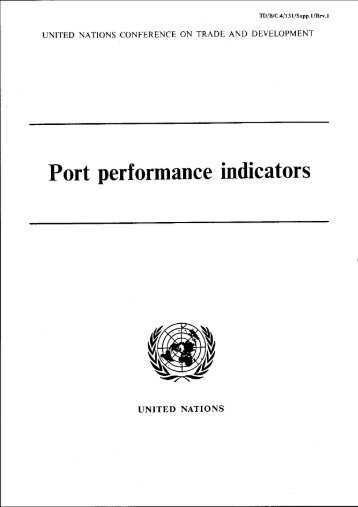 Port performance indicators - Unctad