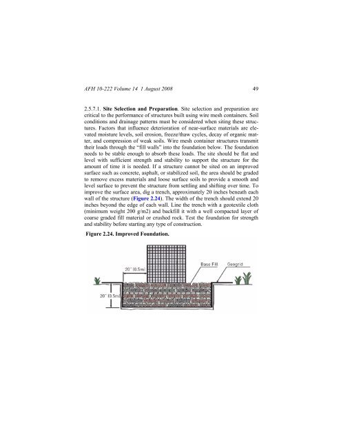 Civil engineer guide to fighting positions, shelters, obstacles