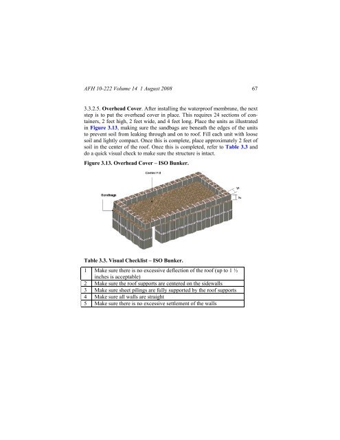 Civil engineer guide to fighting positions, shelters, obstacles