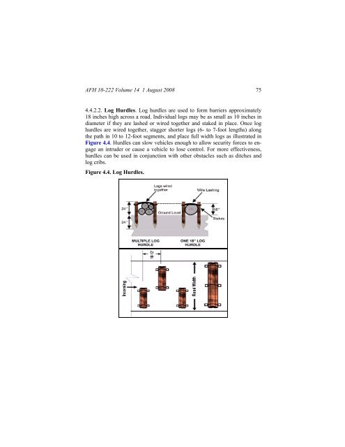 Civil engineer guide to fighting positions, shelters, obstacles