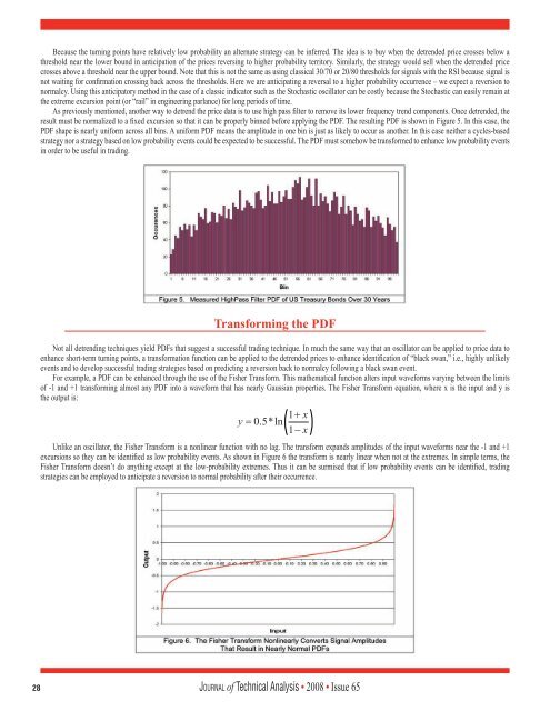 Journal of Technical Analysis - Market Technicians Association