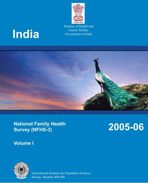 Nfhs Questionnaire.pdf National Family Health Survey (NFHS-3) Volume I