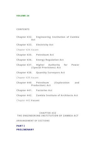 downloads/VOLUME 24.pdf - National Assembly of Zambia