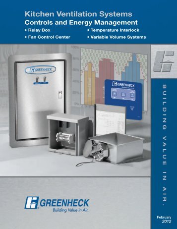 Kitchen Ventilation Systems Controls And Energy - Greenheck