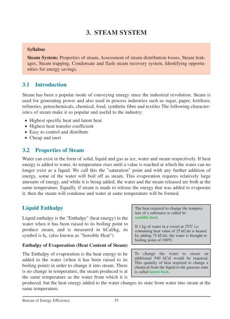 3. STEAM SYSTEM - Bureau of Energy Efficiency