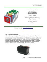 Battery Basics - Autoshop 101