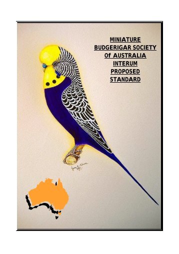 MINIATURE BUDGERIGAR SOCIETY Of AUSTRALIA INTERUM ...
