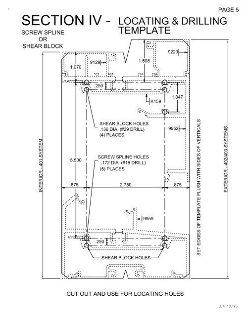 Roto Vent for Storefront - Efco