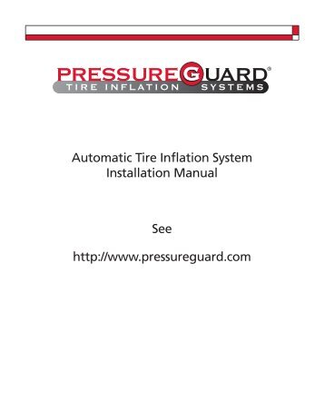 PressureGuard Installation Manual - Fleet Air