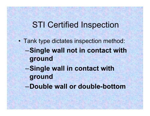 Inspection of Shop Fabricated ASTs per the SPCC Rule (2004)