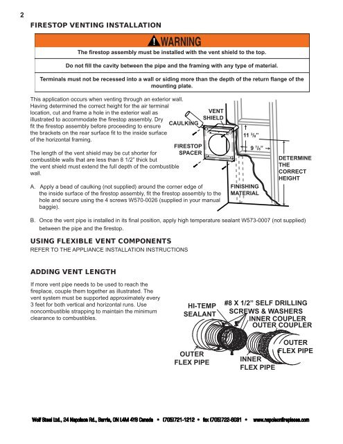 pva40 power vent adaptor kit installation instructions - Continental ...