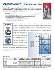 Storage Tank Vent Driers