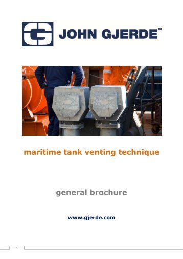 maritime tank venting technique general brochure