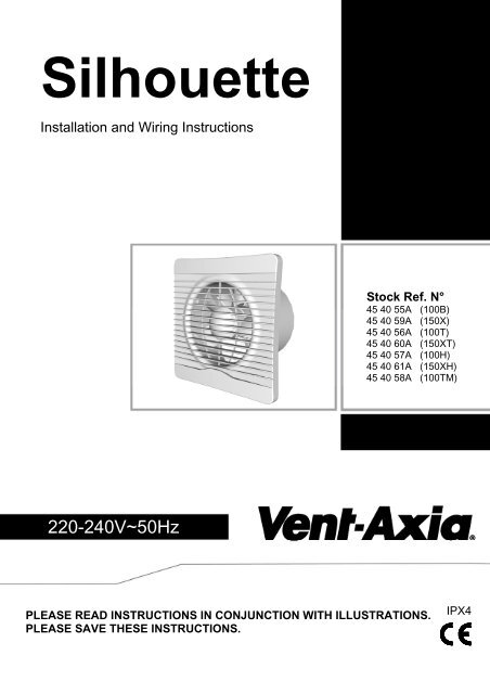 F Amp W Instructions Vent Axia - Vent Axia Bathroom Fan Wiring Diagram Pdf F Amp W Instructions Vent Axia - Vent Axia Bathroom Fan Wiring Diagram Pdf