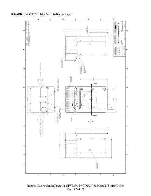 OPERATOR'S MANUAL BIOPROtect II JR Vent to ... - Baker Company