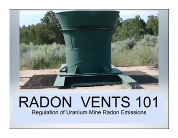 RADON VENTS 101 - Uranium Watch