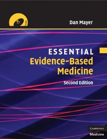 Essential Evidence-based Medicine, Second Edition (Essential ...