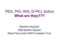 PEG PIG RIG DPEJ button what are they - Royal Free Hampstead ...