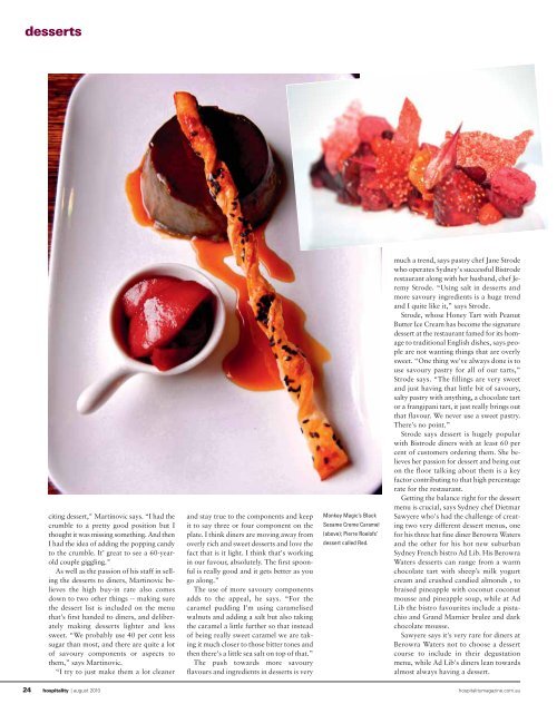 download Hospitality August 2010 - Foodservice Gateway