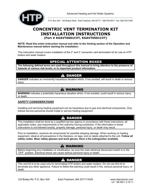 concentric vent termination kit installation instructions