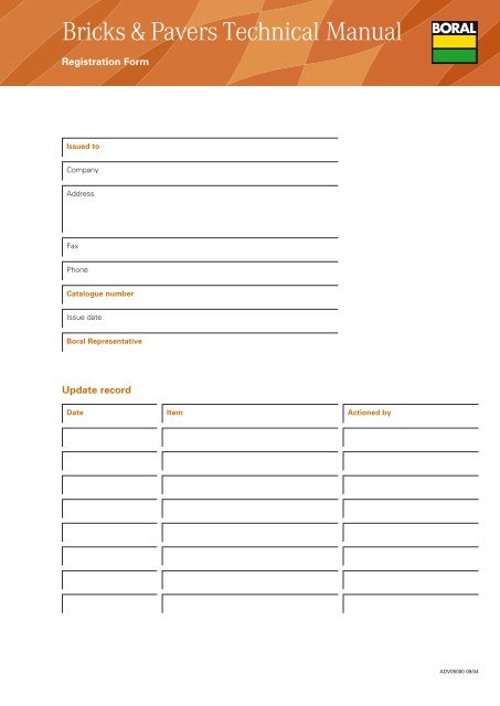 Brick Paver Dimensions Chart