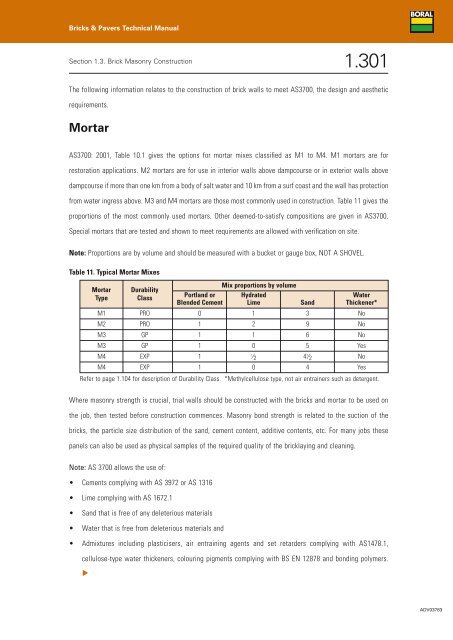 Bricks & Pavers Technical Manual - Boral