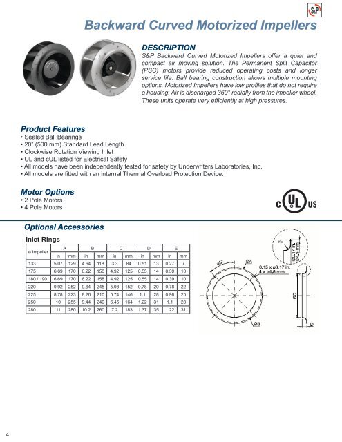 Fans and Blowers Brochure - Soler-palauinc.com