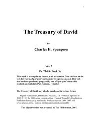 Treasury Of David Volume 2 By Charles Spurgeon Scotknight