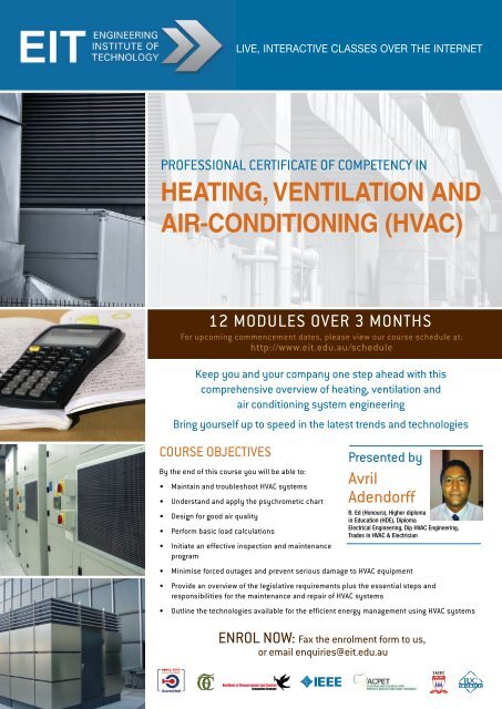 heating, ventilation and air-conditioning (hvac) - the Engineering ...