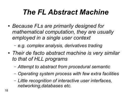 Bringing Programming Languages up to Date John Florentin ... - BCS