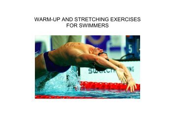 Warm-Up and Stretches for Swimmers