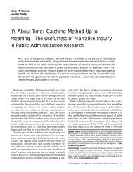 It's About Time: Catching Method Up to Meaning - NYU Wagner ...