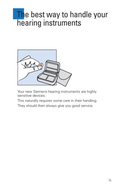 Music Pro User Guide ITE - Siemens Hearing Instruments