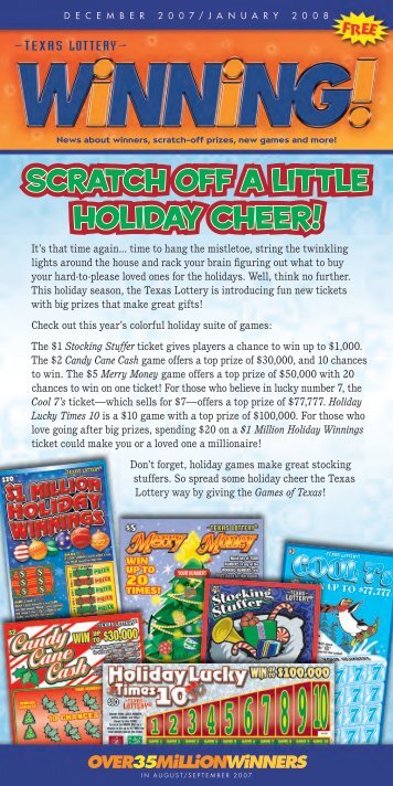 Holiday Cheer! - Texas Lottery - Txlottery