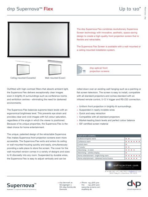 Dnp Supernova Flex Up To 120 Dnp Screens