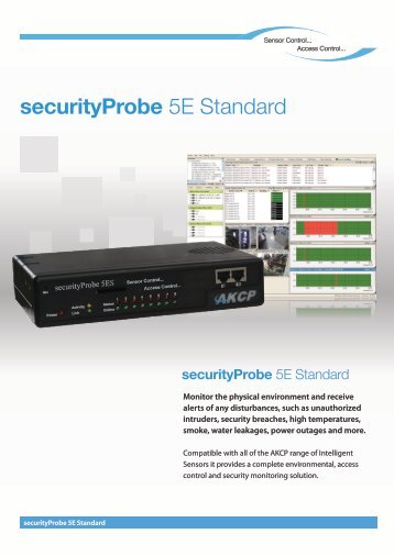 securityProbe 5E Standard - AKCP