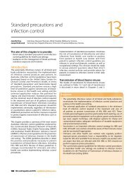 Chapter 13 - Standard precautions and infection control - ASHM