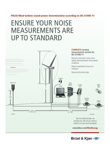 WIND ENERGY: Ensure your noise measurements are up to standard