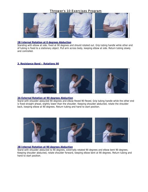 Thrower's 10 Exercises Program - BallCharts.com
