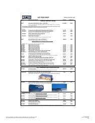 ATSI Price List - Athens Technical Specialists Inc.