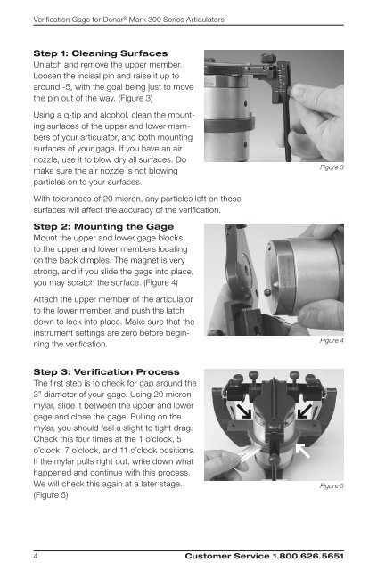 Mark 300 Series Verification Gage Instructions - Whip Mix